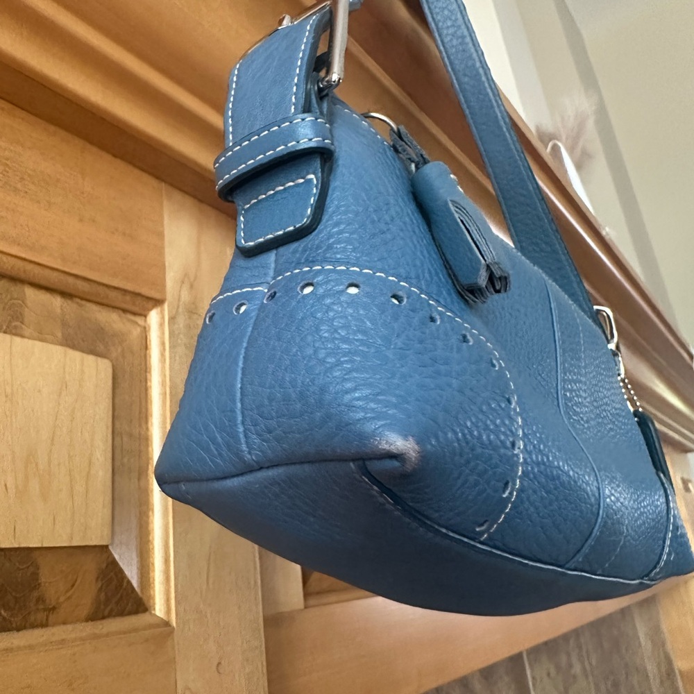 Coach Blue Baguette - Picture 3 of 8